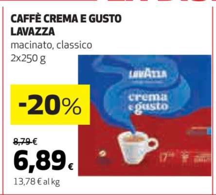CAFFÈ CREMA E GUSTO LAVAZZA