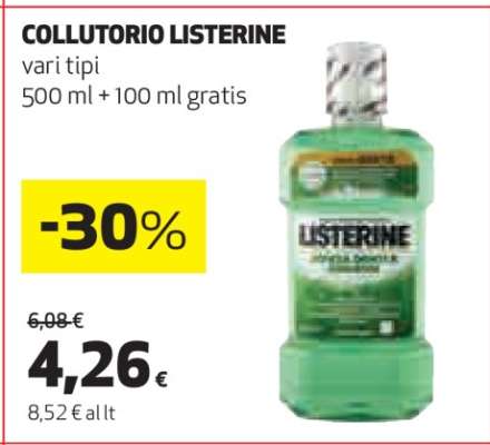 Collutorio Listerine