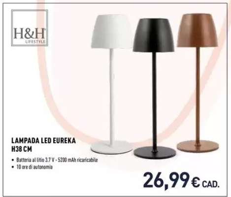 LAMPADA LED EUREKA