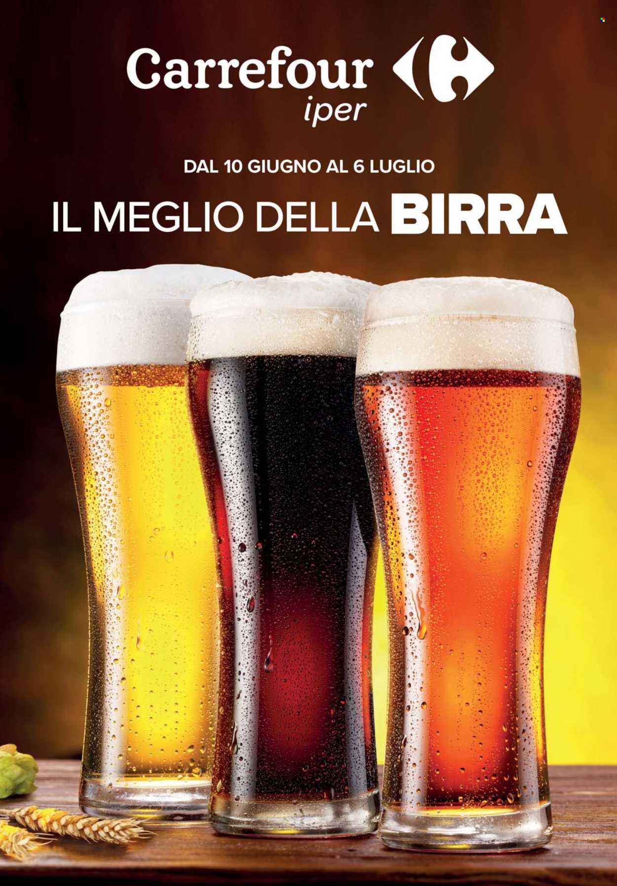 Volantino Carrefour - 10/6/2025 - 6/7/2025. Pagina 1