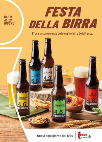 Volantino Iper, La grande i - 9/6/2025 - 29/6/2025.