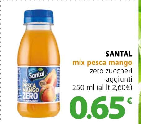 SANTAL mix pesca mango
