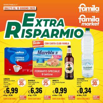 Volantino Famila - 11/6/2025 - 18/6/2025.