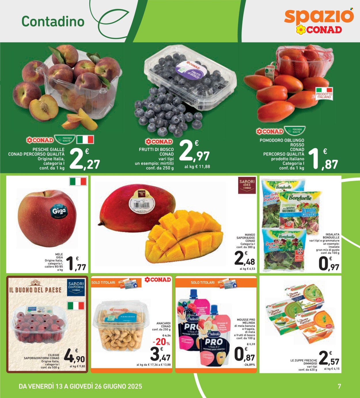 Volantino Spazio Conad - 13/6/2025 - 26/6/2025. Pagina 7