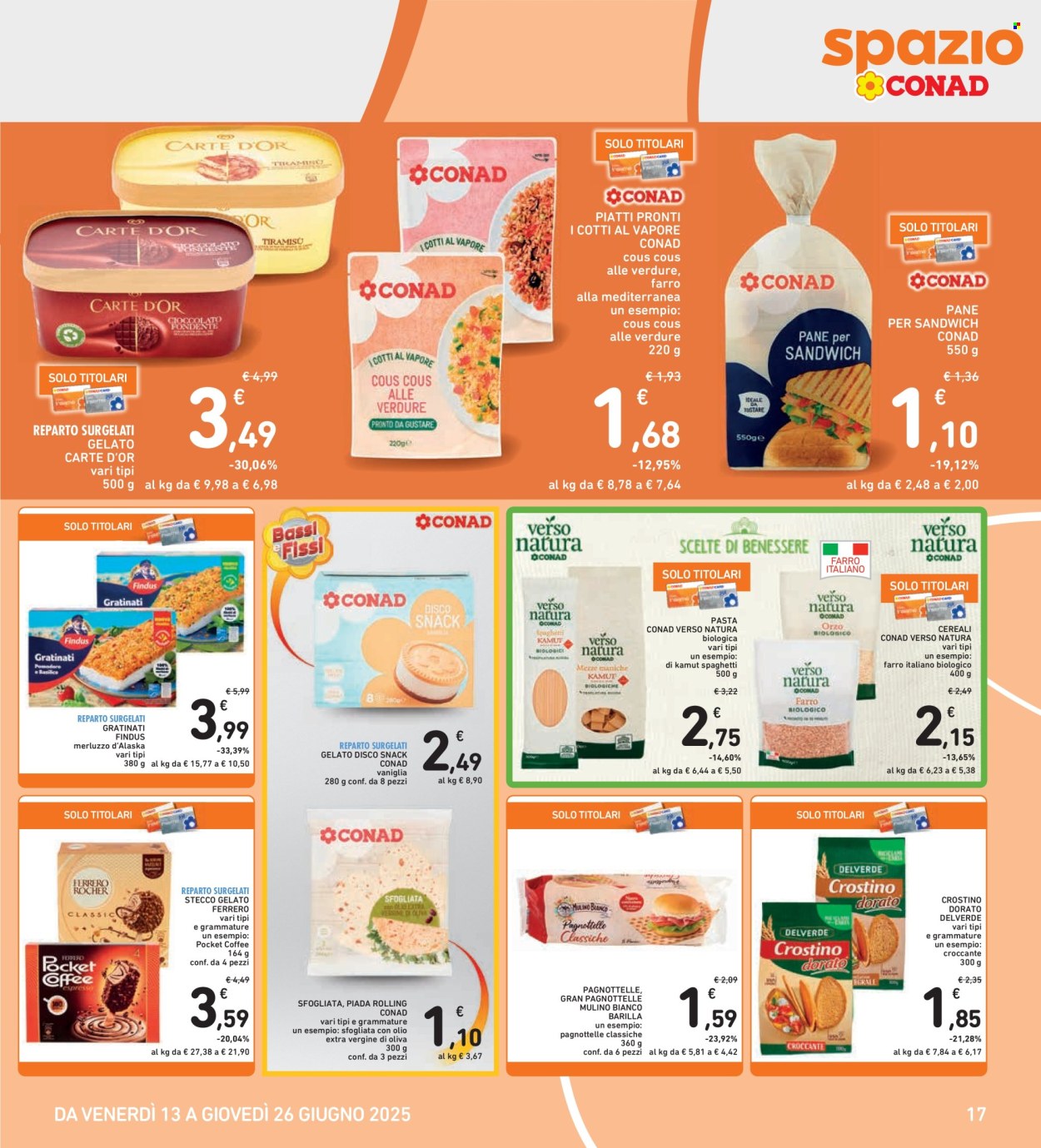 Volantino Spazio Conad - 13/6/2025 - 26/6/2025. Pagina 17