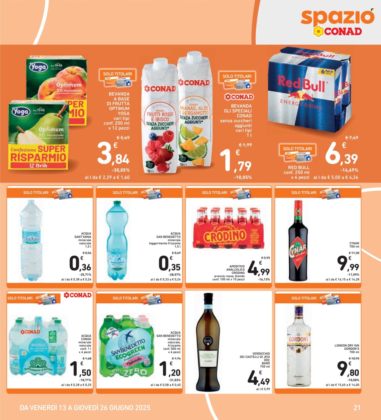 Volantino Spazio Conad - 13/6/2025 - 26/6/2025. Pagina 21