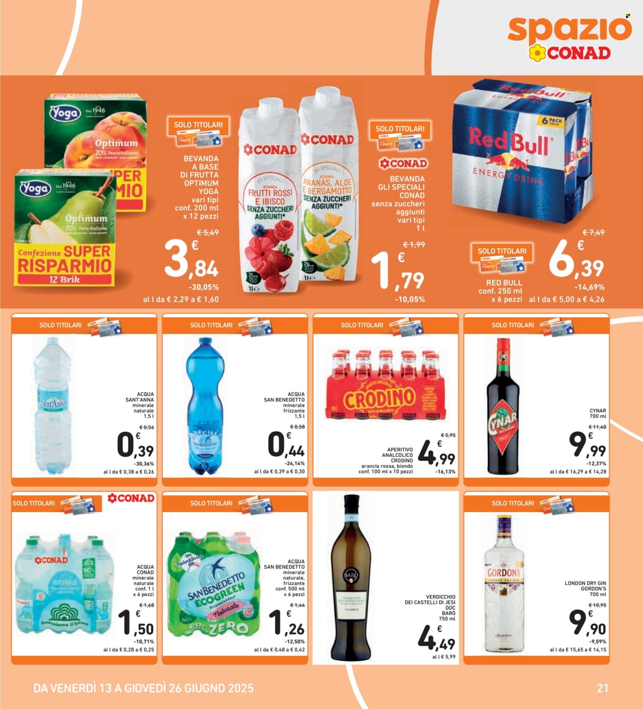 Volantino Spazio Conad - 13/6/2025 - 26/6/2025. Pagina 21
