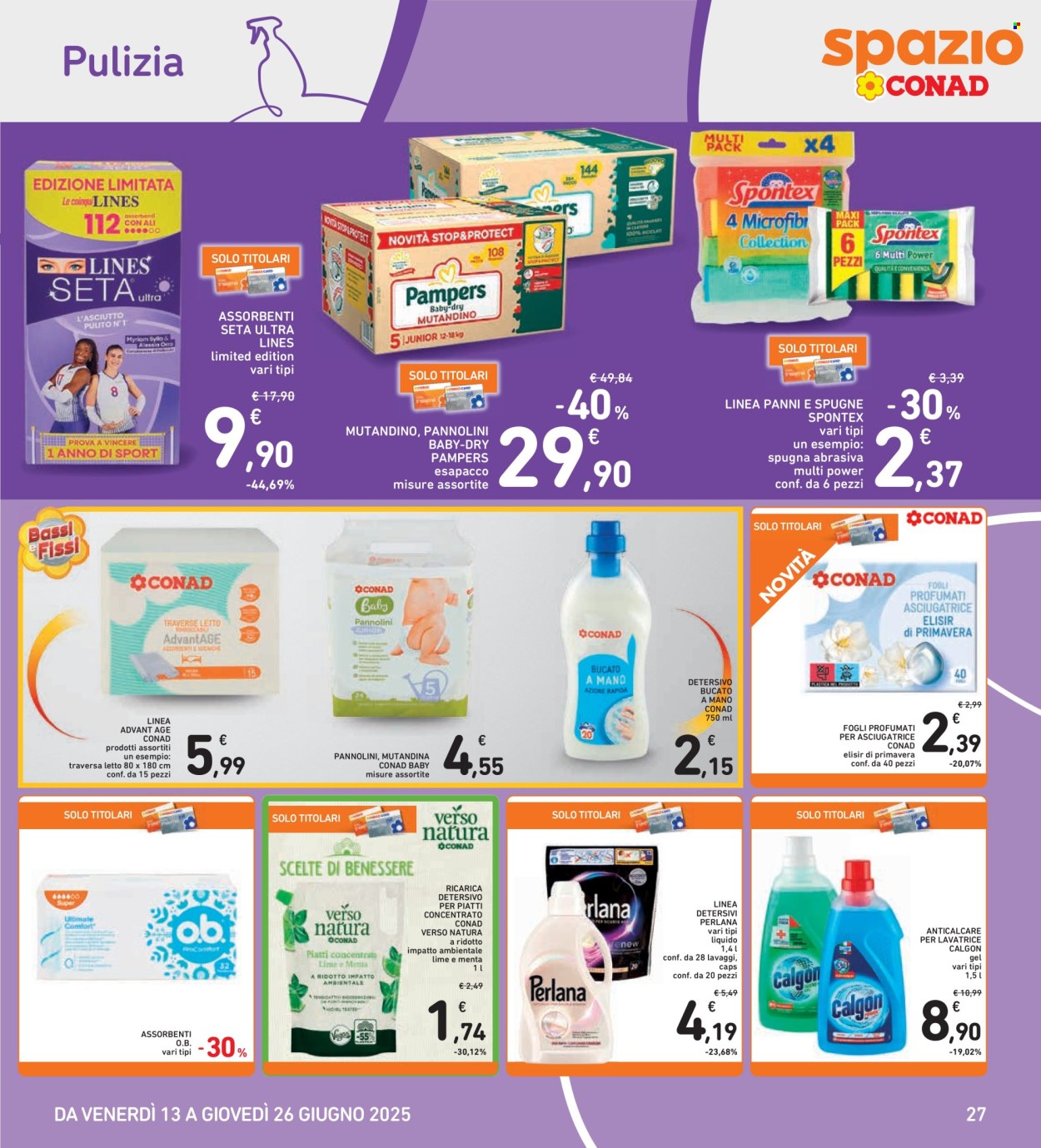 Volantino Spazio Conad - 13/6/2025 - 26/6/2025. Pagina 27