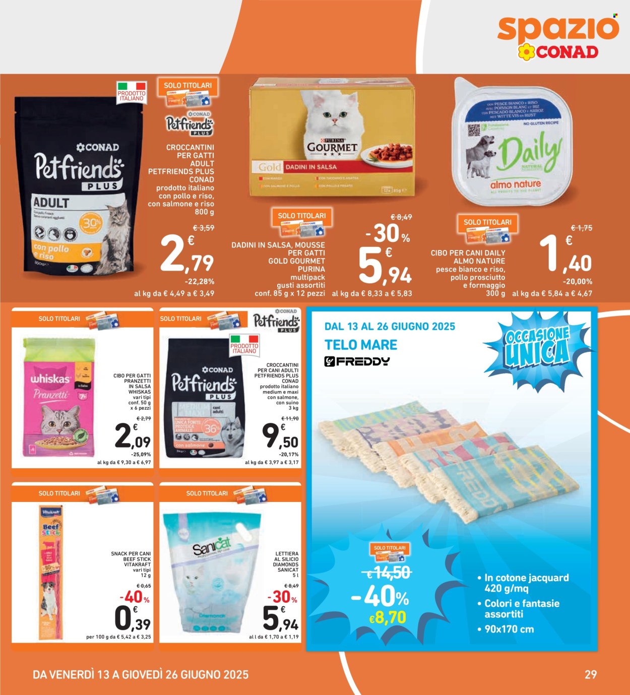 Volantino Spazio Conad - 13/6/2025 - 26/6/2025. Pagina 29