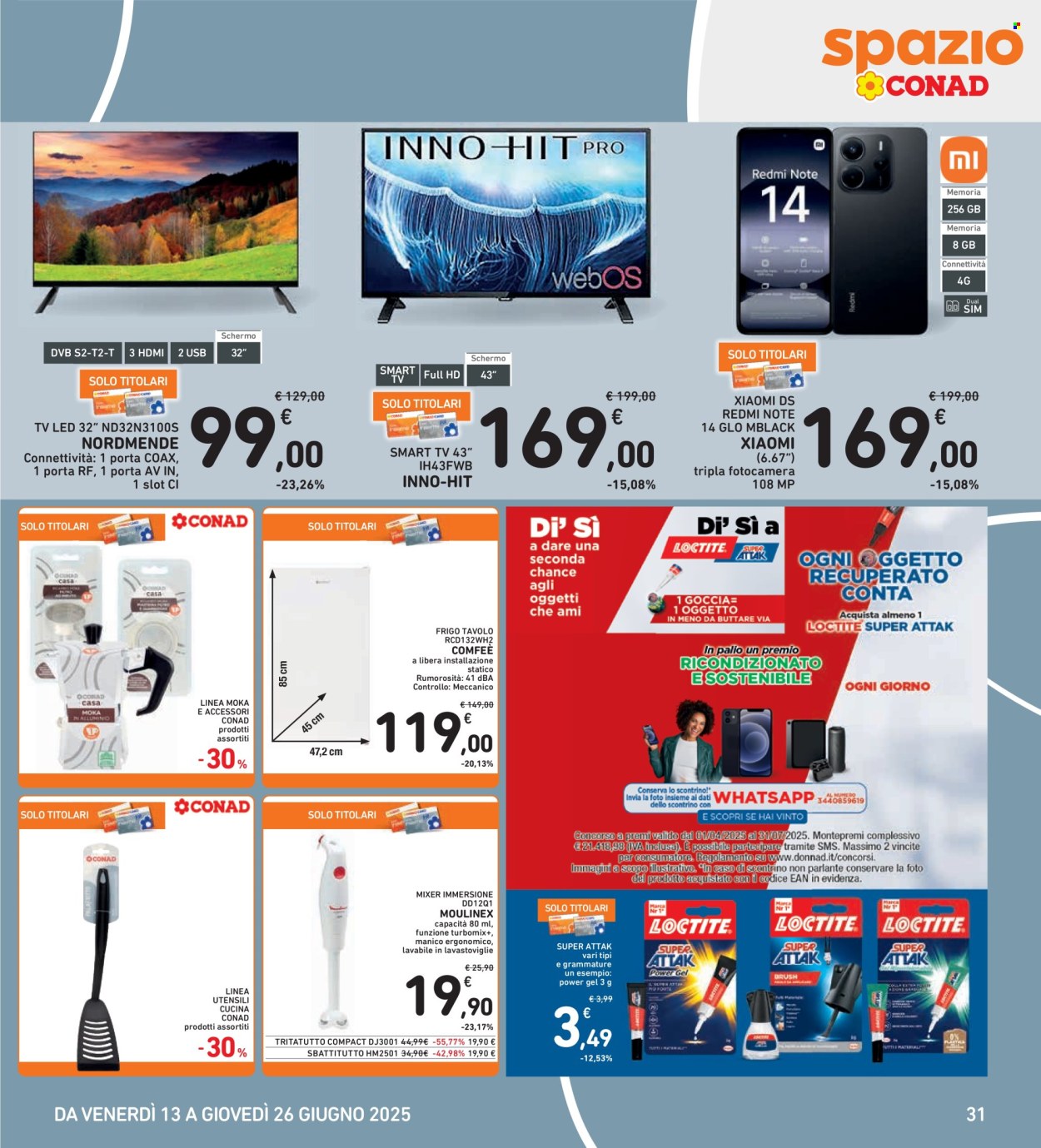 Volantino Spazio Conad - 13/6/2025 - 26/6/2025. Pagina 31