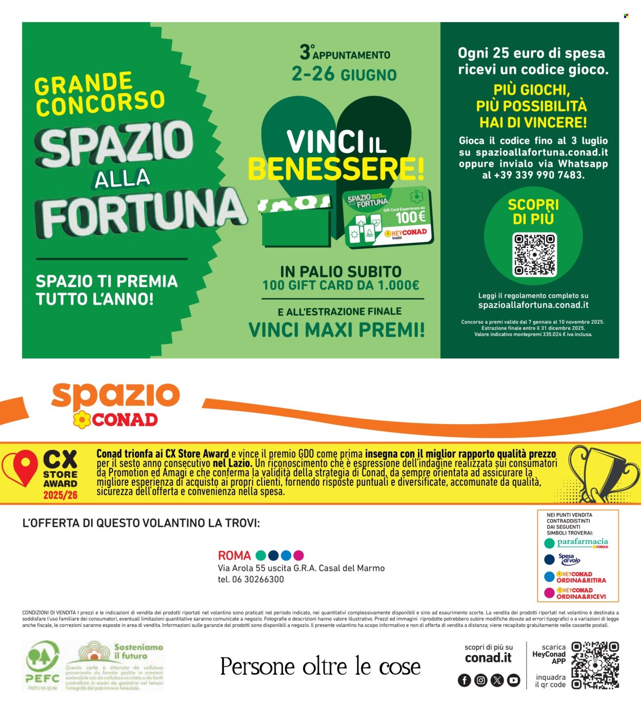 Volantino Spazio Conad - 13/6/2025 - 26/6/2025. Pagina 40