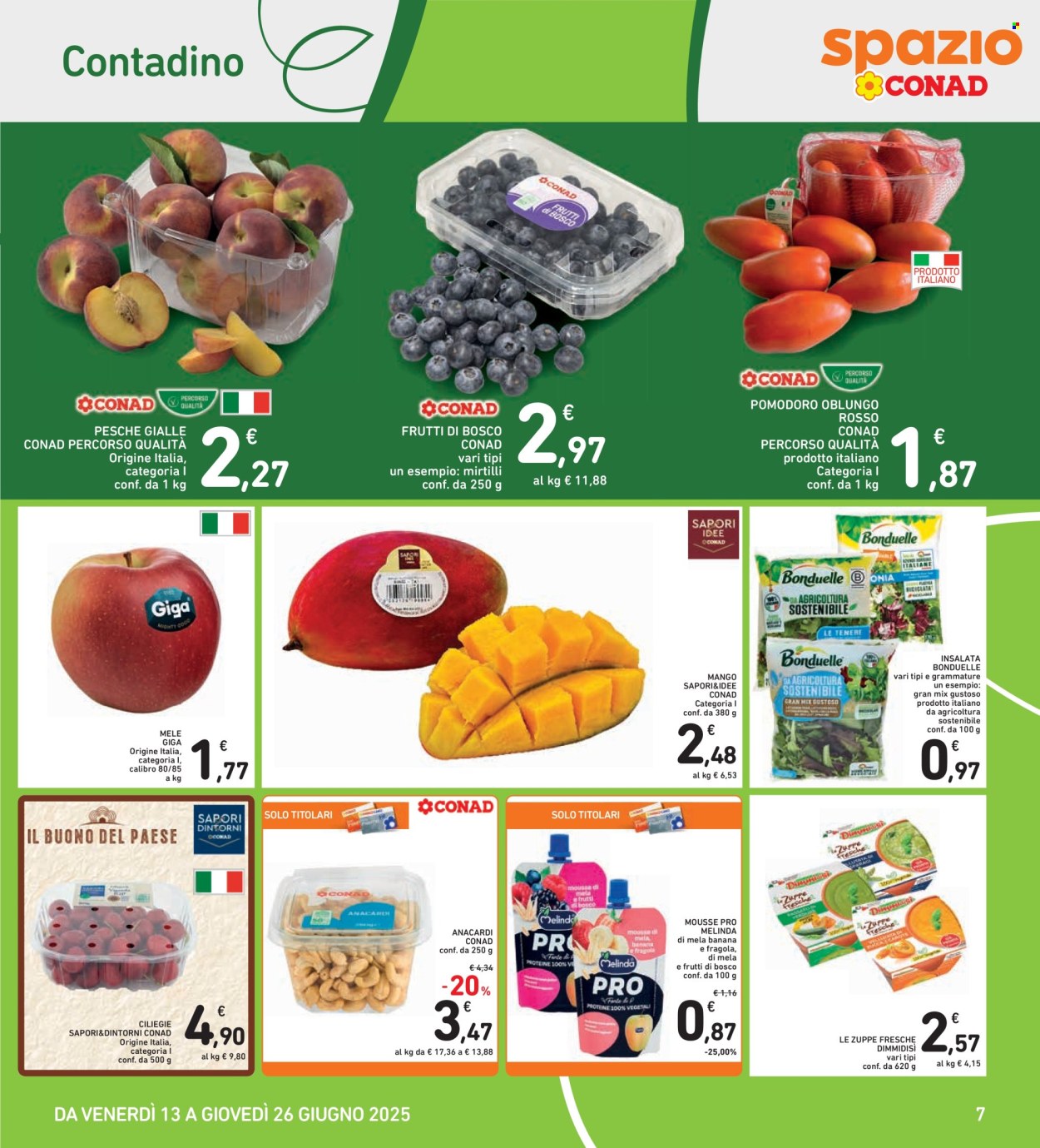 Volantino Spazio Conad - 13/6/2025 - 26/6/2025. Pagina 7