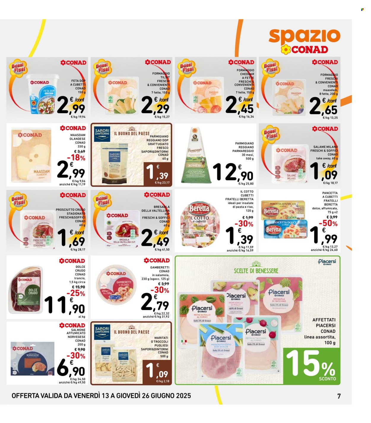 Volantino Spazio Conad - 13/6/2025 - 26/6/2025. Pagina 7