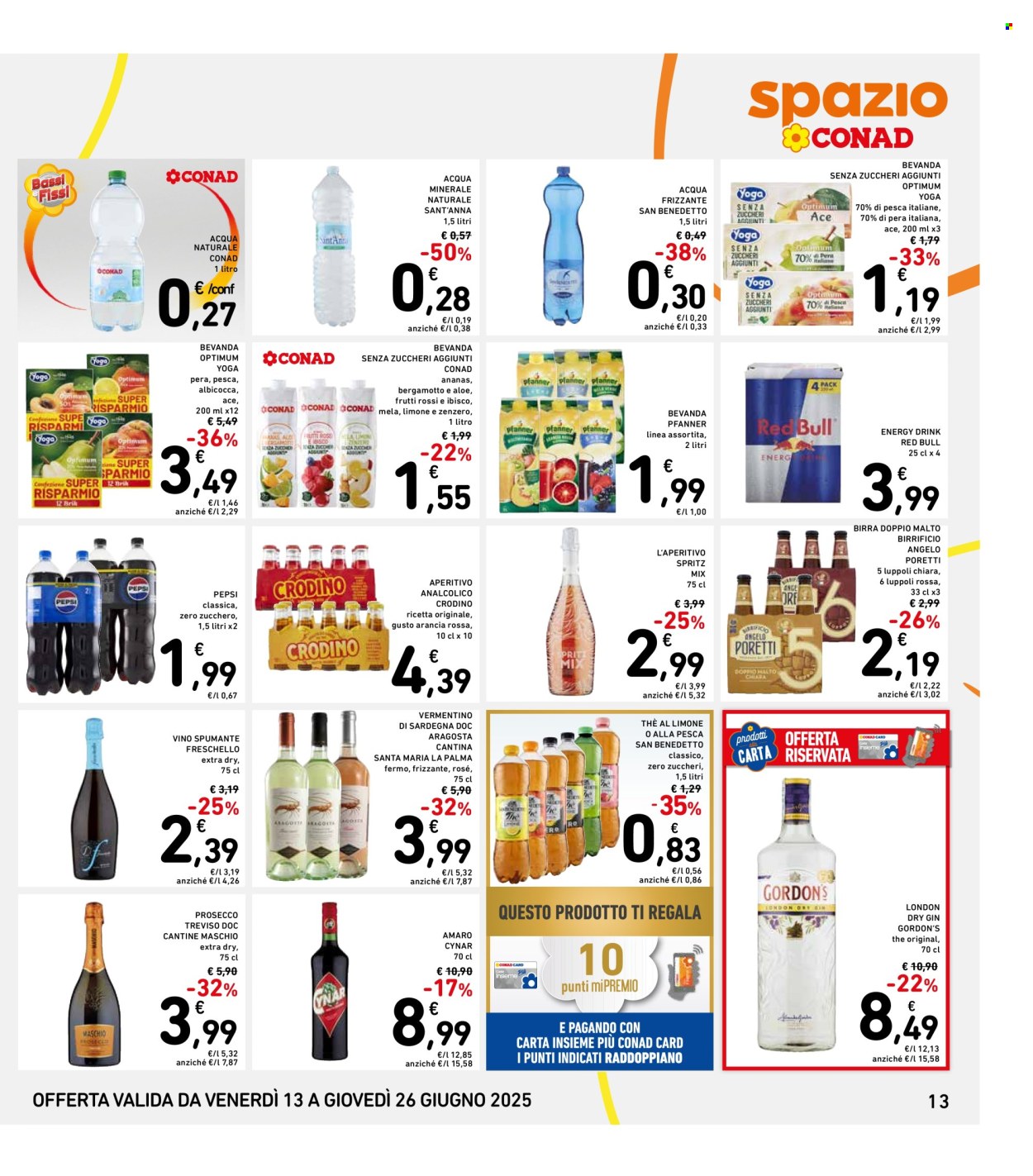 Volantino Spazio Conad - 13/6/2025 - 26/6/2025. Pagina 13