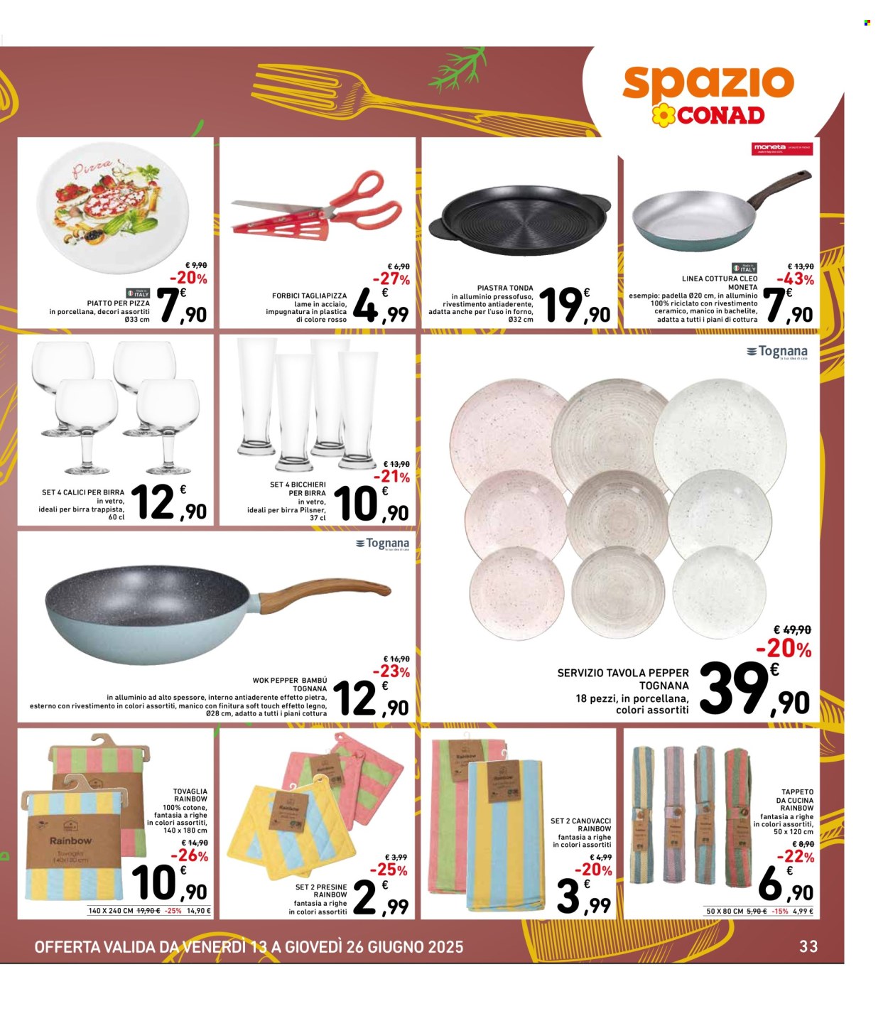 Volantino Spazio Conad - 13/6/2025 - 26/6/2025. Pagina 33