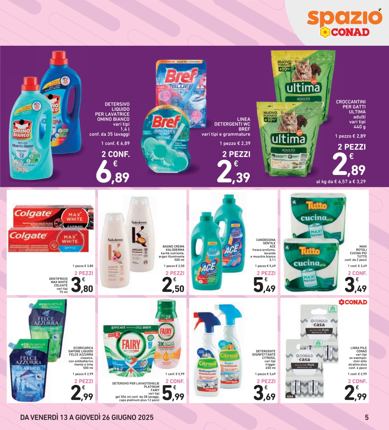 Volantino Spazio Conad - 13/6/2025 - 26/6/2025. Pagina 5