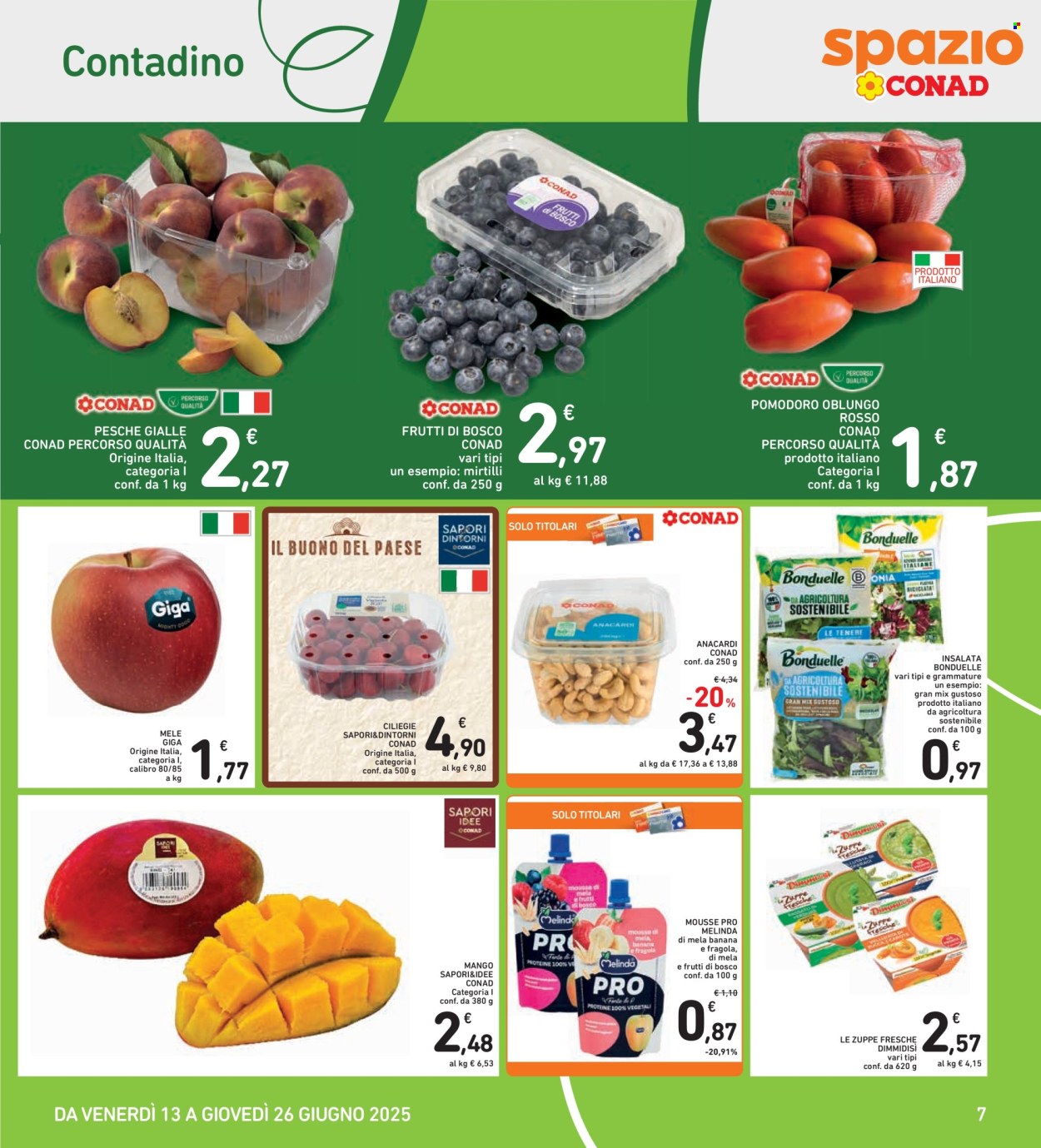 Volantino Spazio Conad - 13/6/2025 - 26/6/2025. Pagina 7