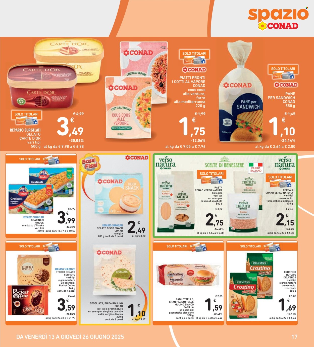Volantino Spazio Conad - 13/6/2025 - 26/6/2025. Pagina 17