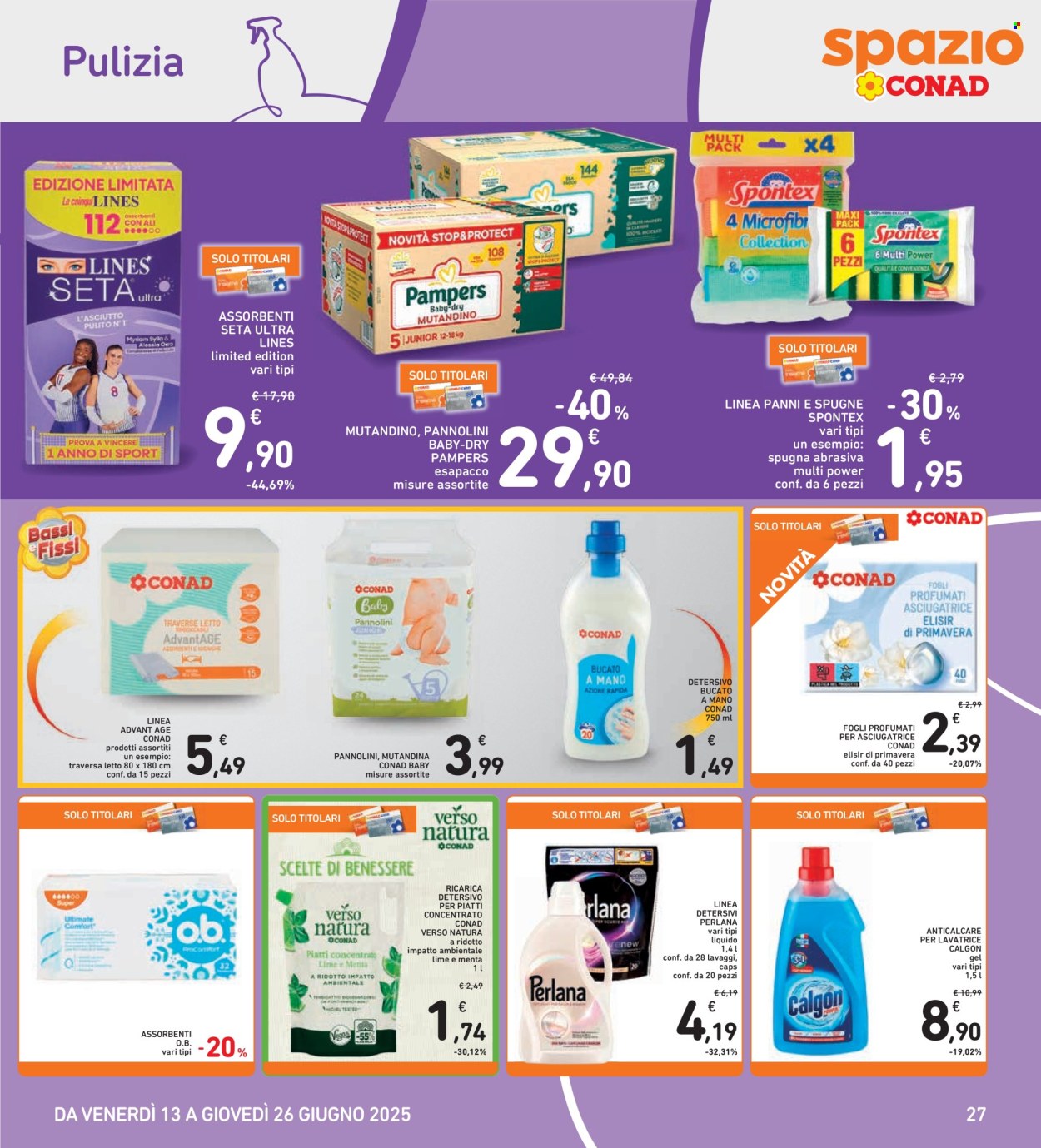 Volantino Spazio Conad - 13/6/2025 - 26/6/2025. Pagina 27