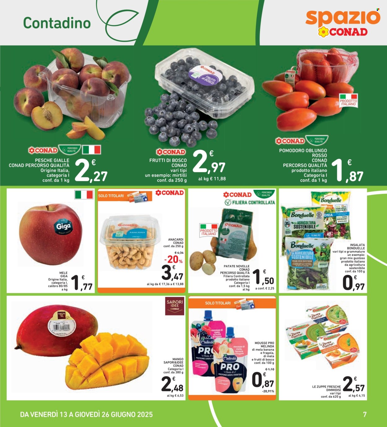 Volantino Spazio Conad - 13/6/2025 - 26/6/2025. Pagina 7