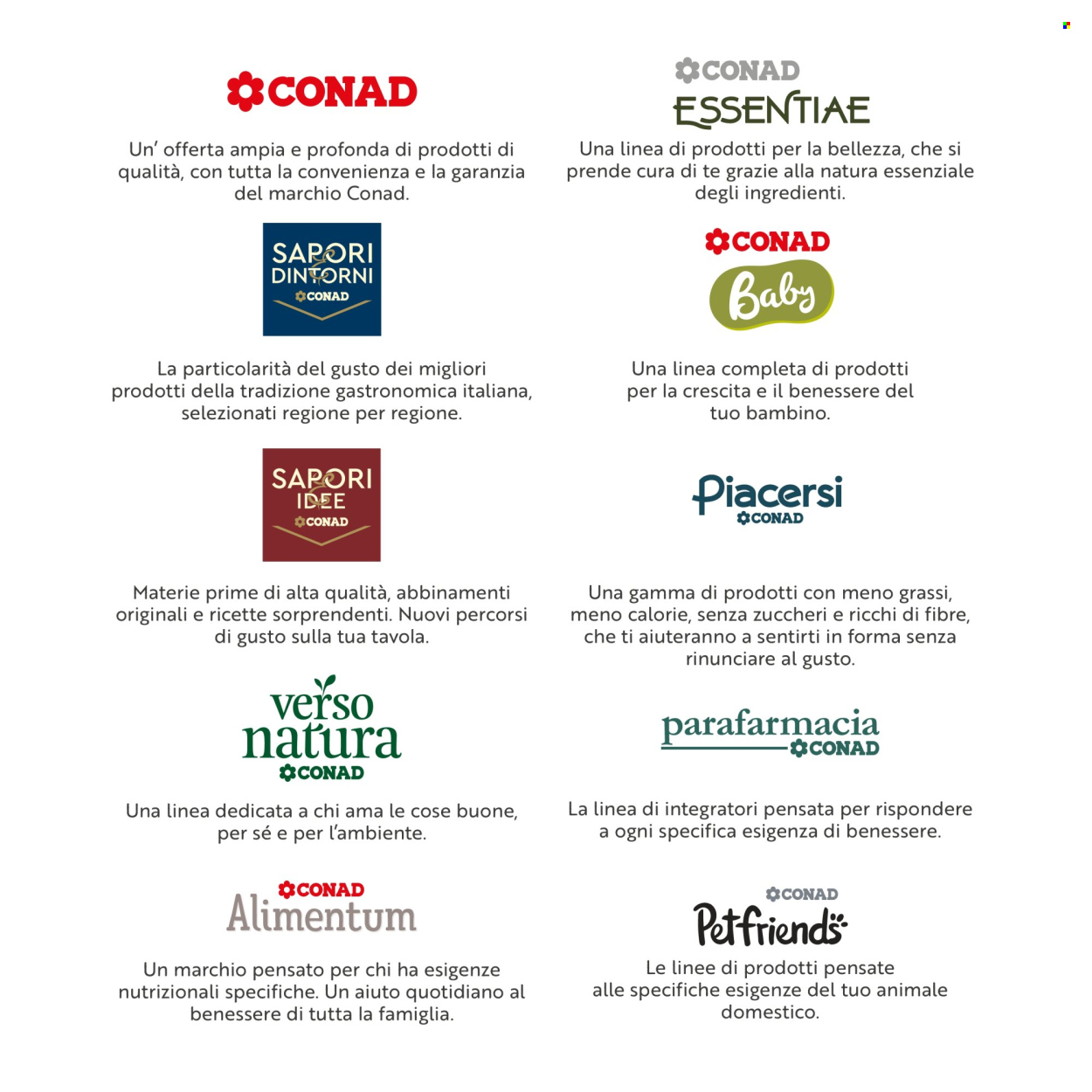 Volantino Spesa Facile Conad - 14/6/2025 - 31/7/2025. Pagina 5