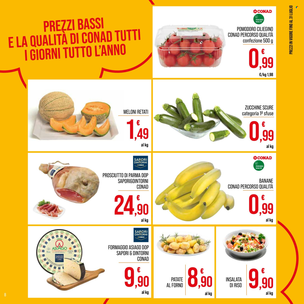 Volantino Spesa Facile Conad - 14/6/2025 - 31/7/2025. Pagina 8