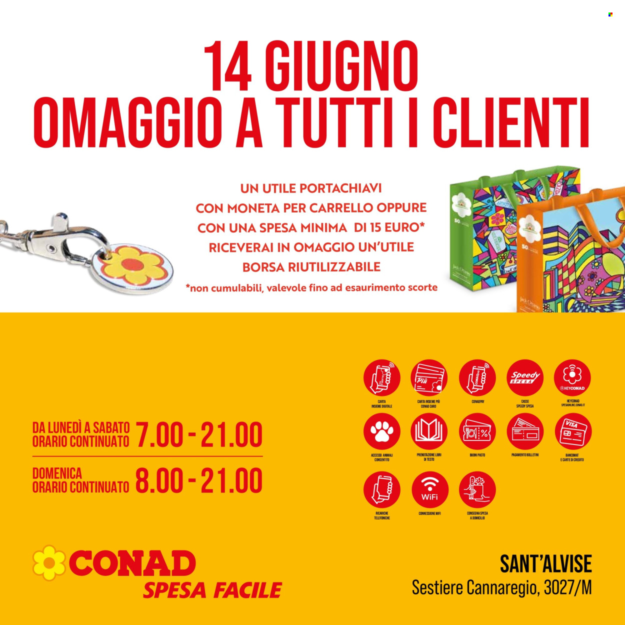 Volantino Spesa Facile Conad - 14/6/2025 - 31/7/2025. Pagina 20