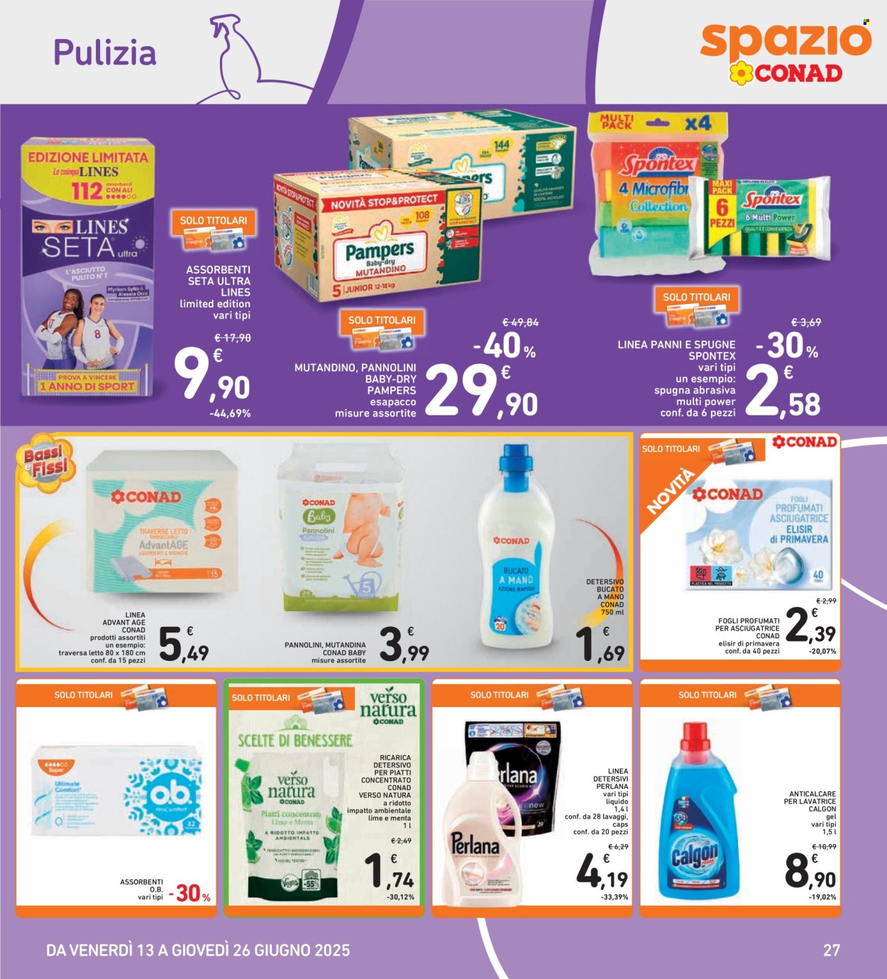 Volantino Spazio Conad - 13/6/2025 - 26/6/2025. Pagina 27
