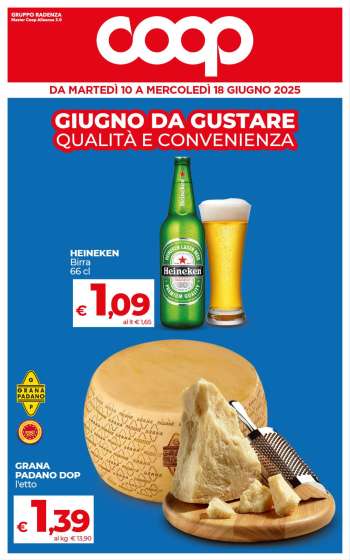 Volantino Coop - 10/6/2025 - 18/6/2025.
