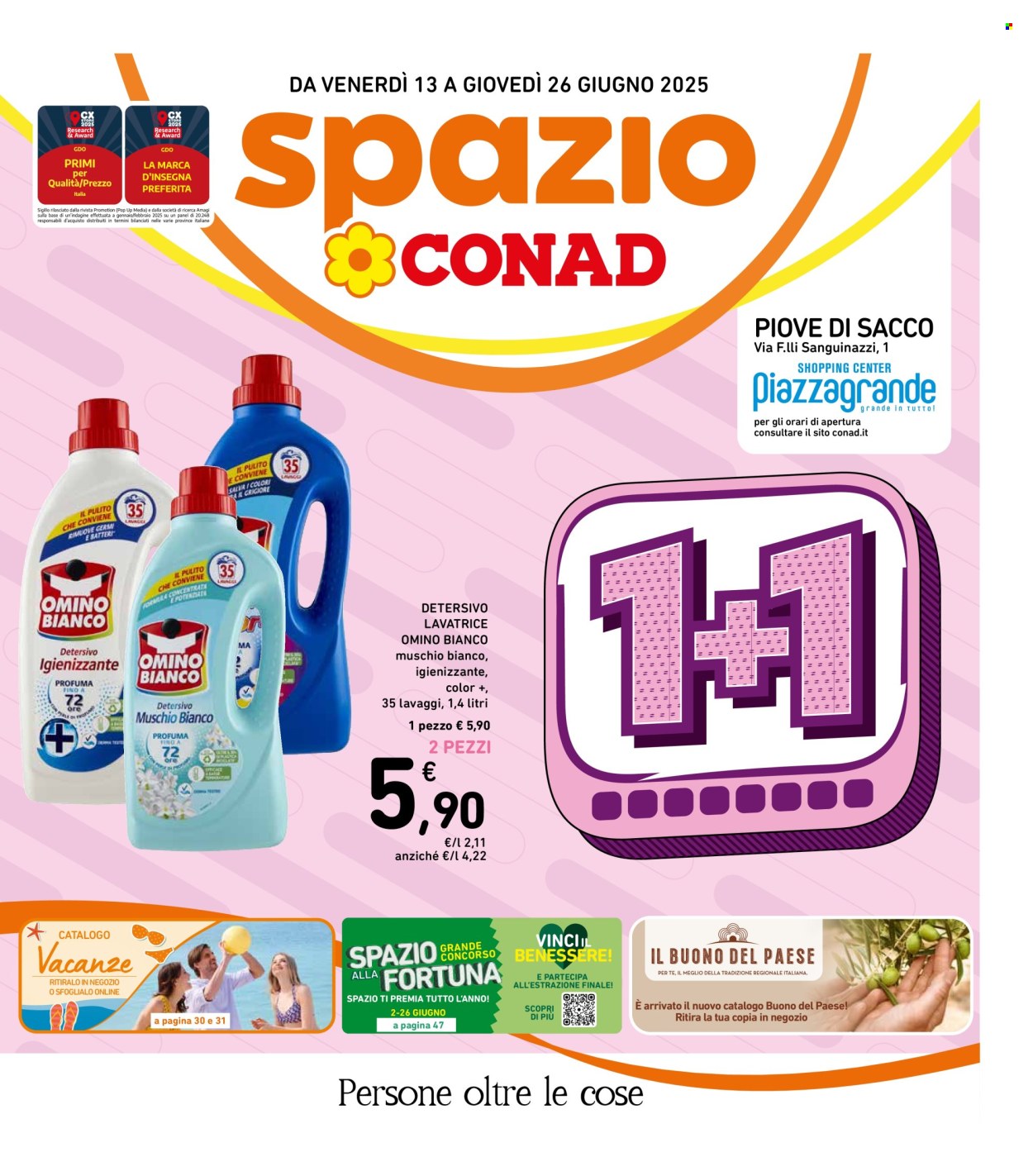 Volantino Spazio Conad - 13/6/2025 - 26/6/2025. Pagina 1