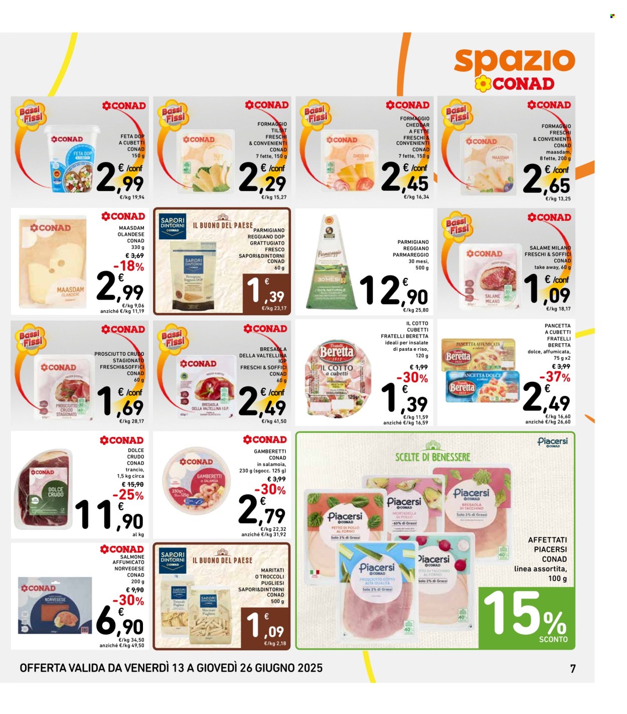 Volantino Spazio Conad - 13/6/2025 - 26/6/2025. Pagina 7