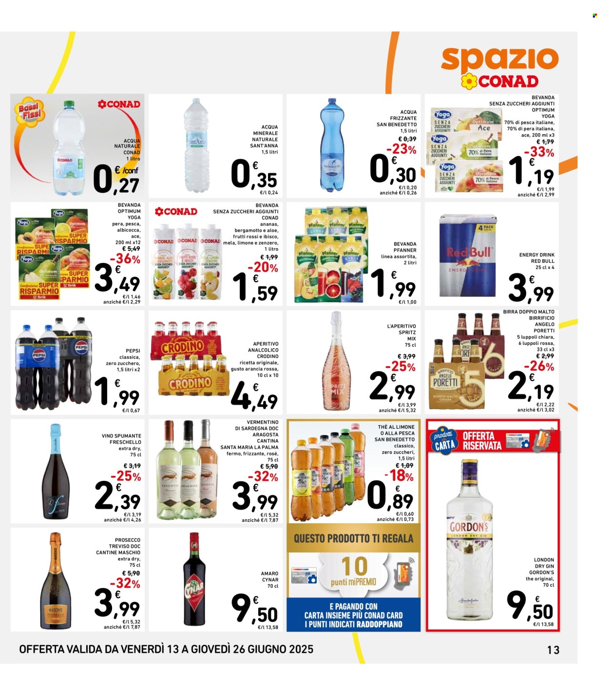 Volantino Spazio Conad - 13/6/2025 - 26/6/2025. Pagina 13