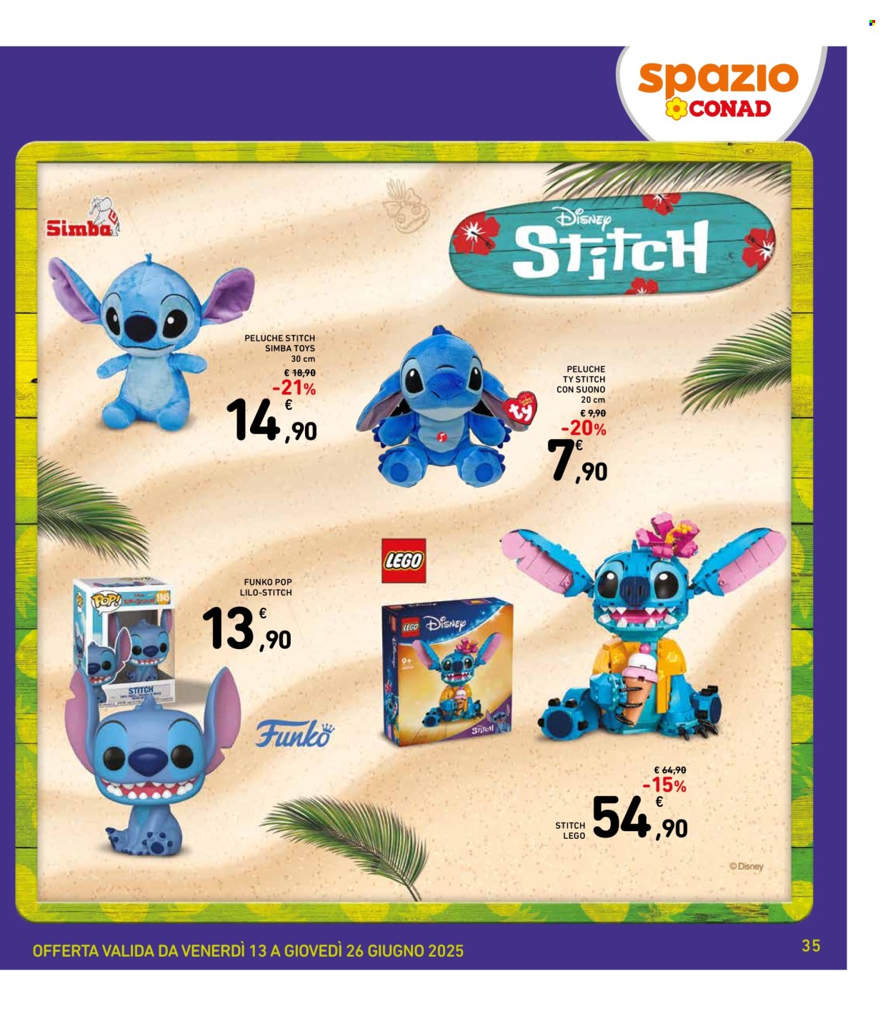 Volantino Spazio Conad - 13/6/2025 - 26/6/2025. Pagina 35