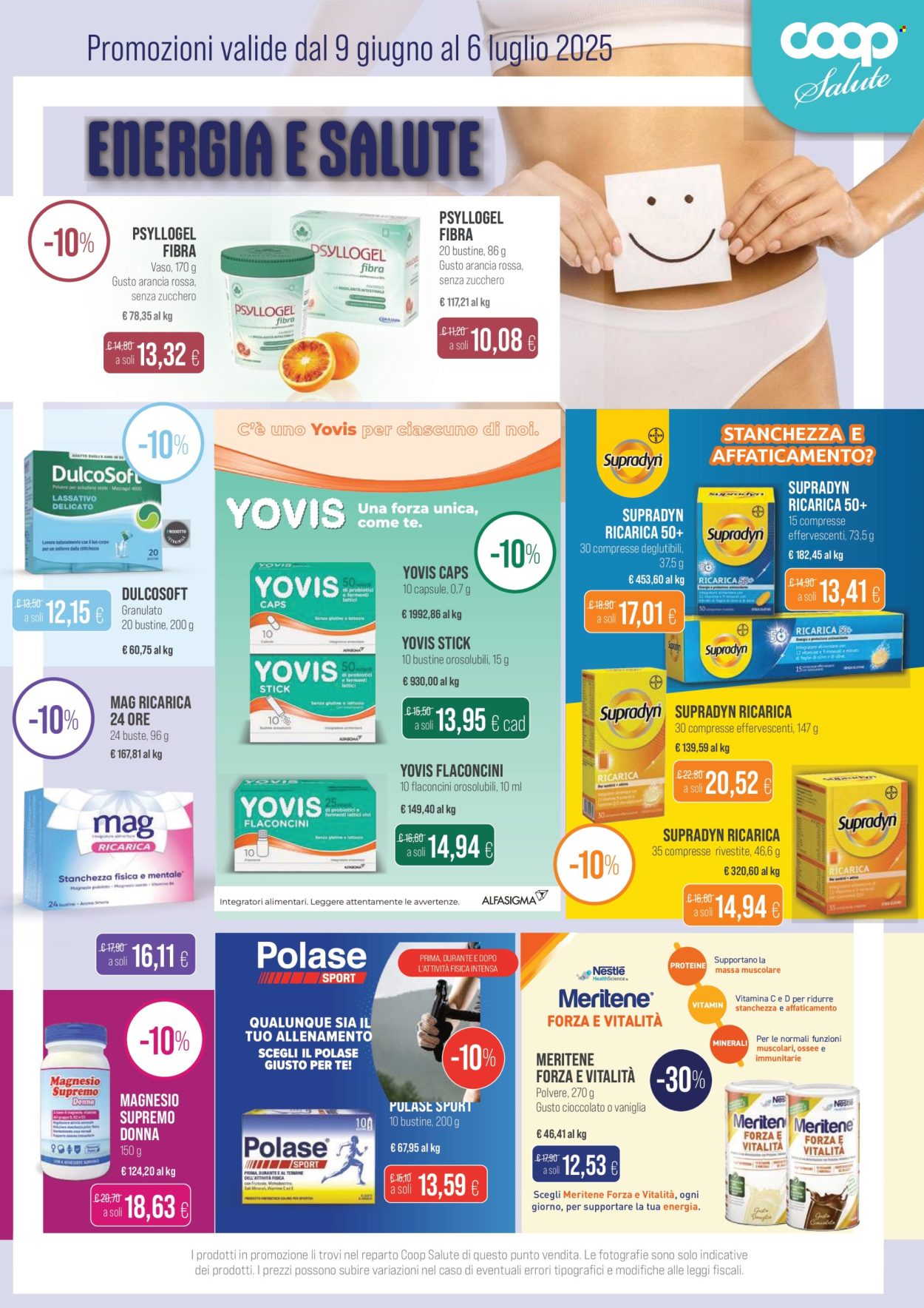 Volantino Coop - 9/6/2025 - 6/7/2025. Pagina 1
