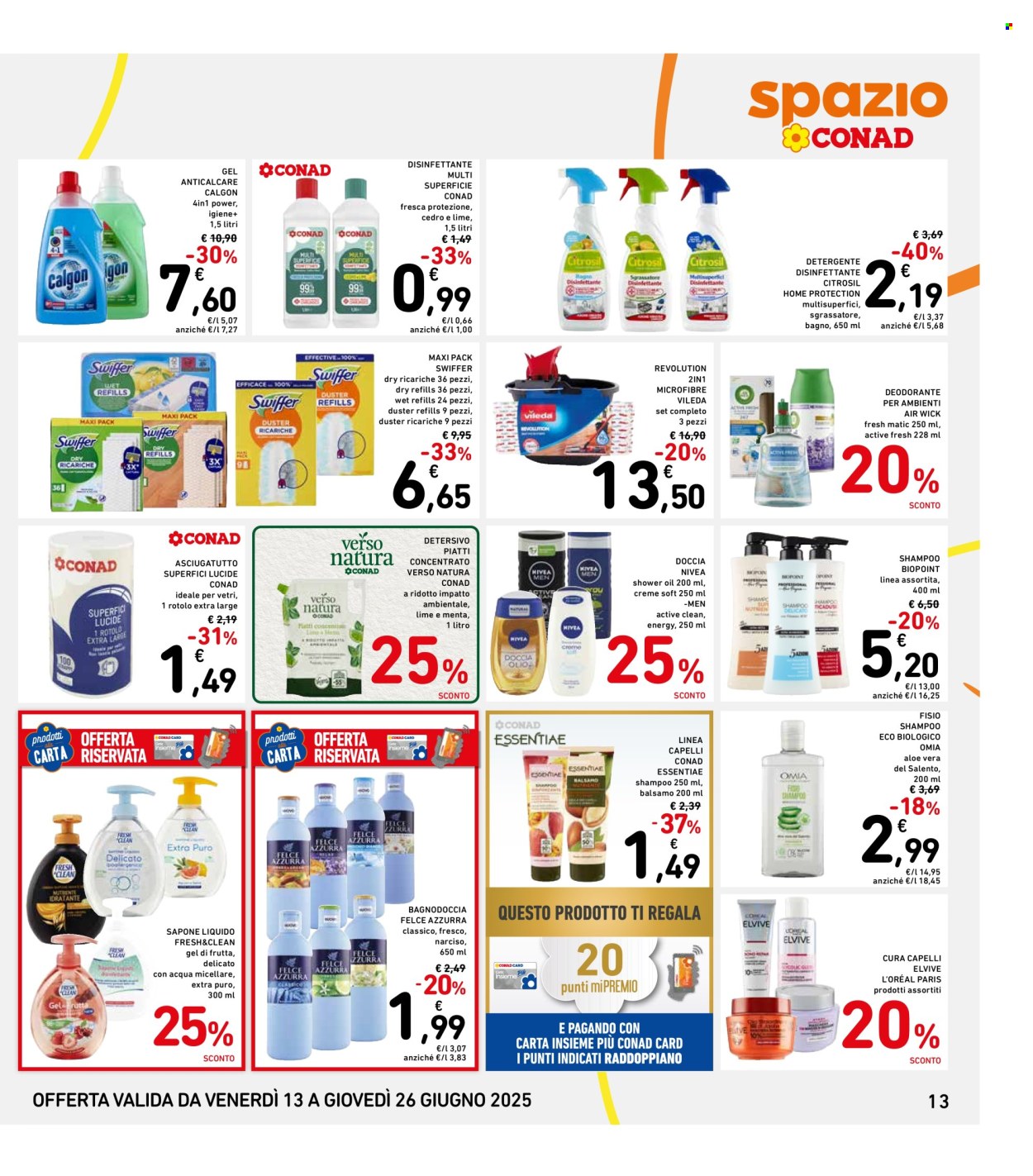 Volantino Spazio Conad - 13/6/2025 - 26/6/2025. Pagina 13