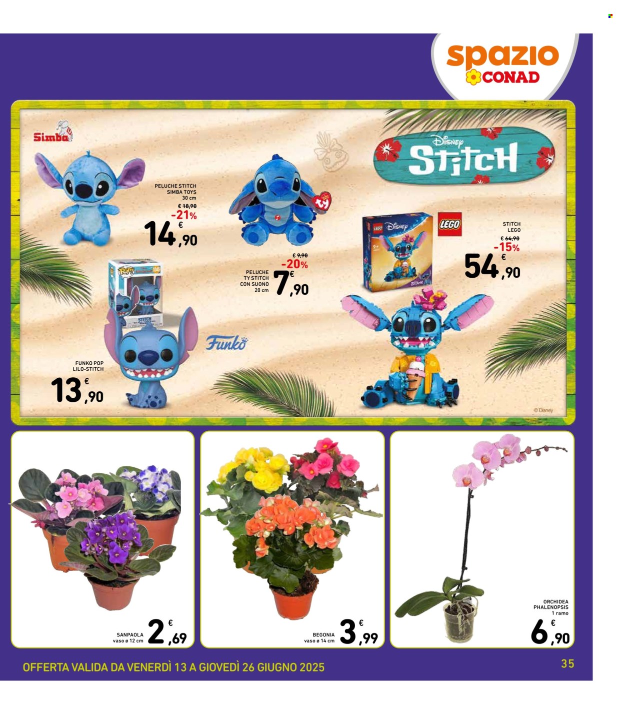 Volantino Spazio Conad - 13/6/2025 - 26/6/2025. Pagina 35