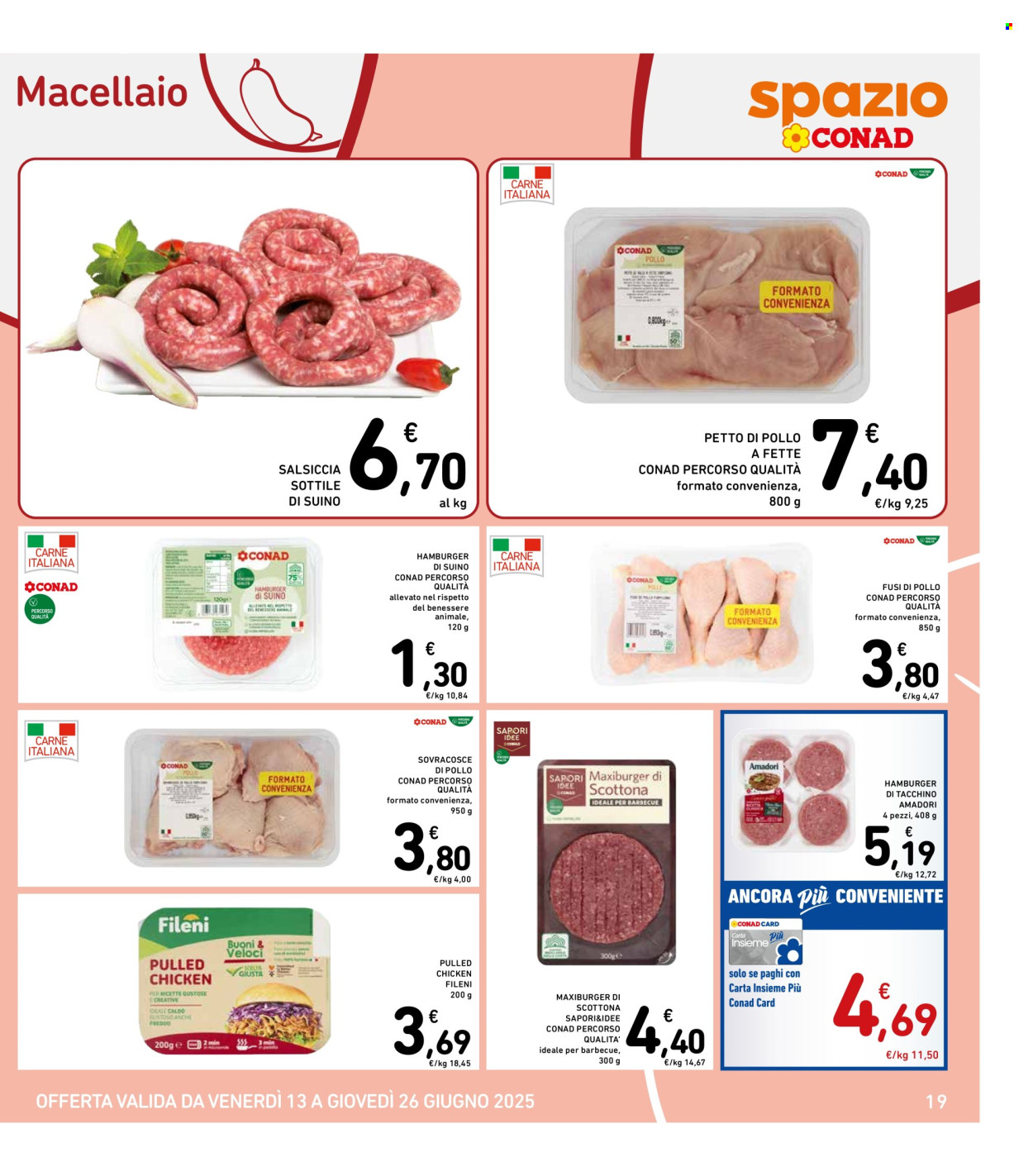 Volantino Spazio Conad - 13/6/2025 - 26/6/2025. Pagina 19