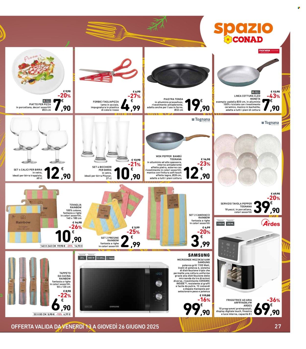 Volantino Spazio Conad - 13/6/2025 - 26/6/2025. Pagina 27