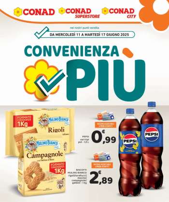 Volantino Conad - 11/6/2025 - 17/6/2025.
