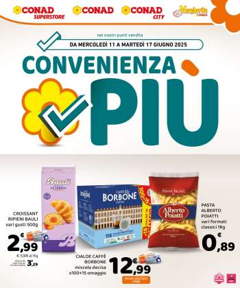 Volantino Conad - 11/6/2025 - 17/6/2025.
