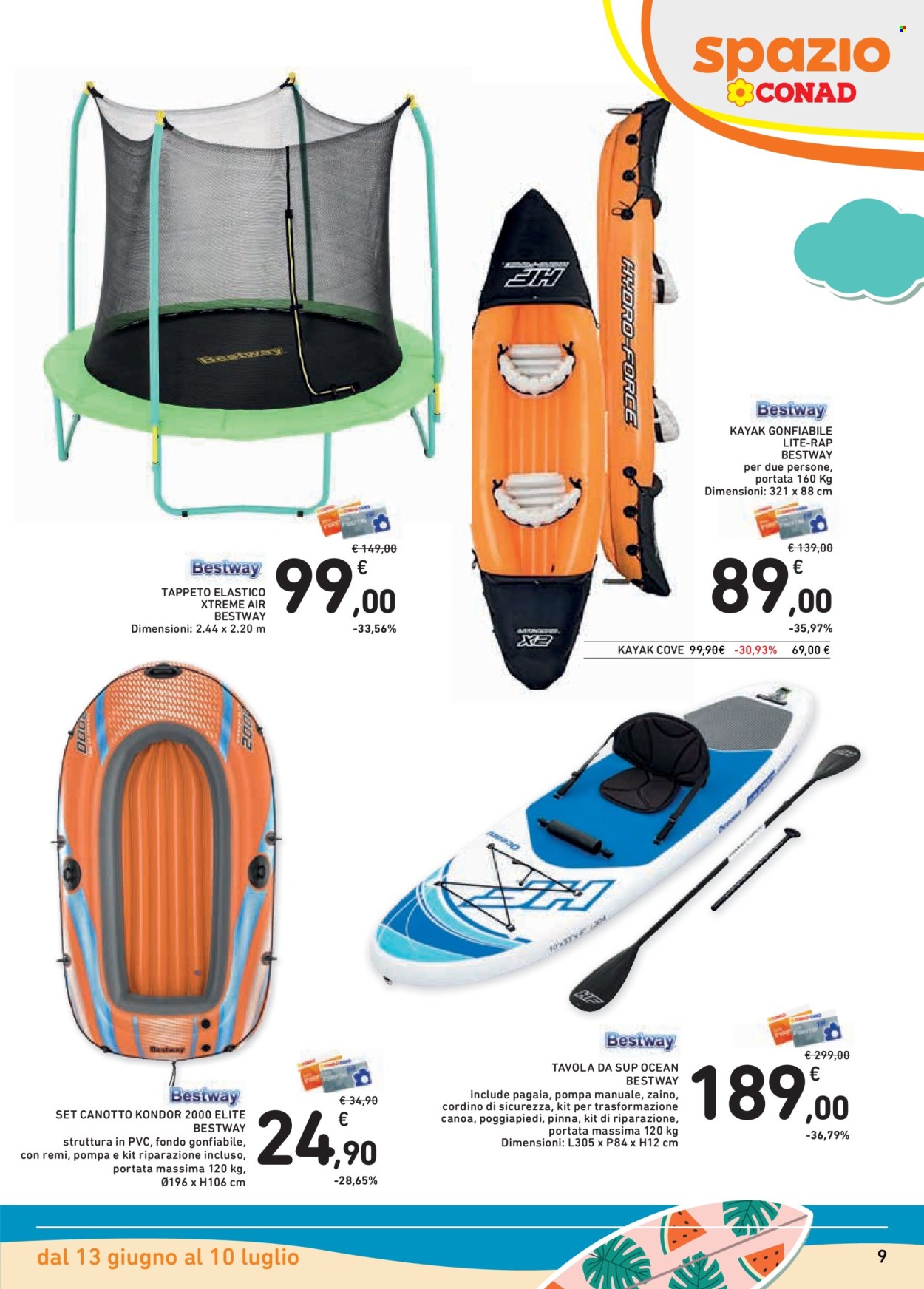 Volantino Spazio Conad - 13/6/2025 - 10/7/2025. Pagina 9