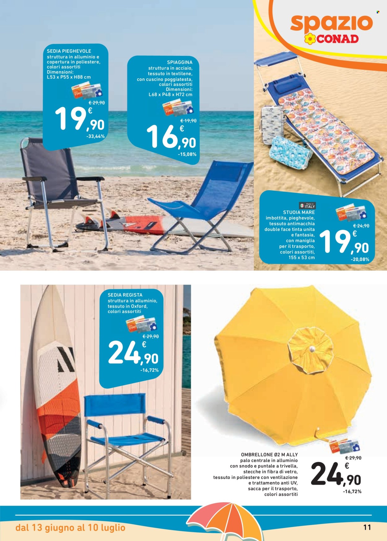 Volantino Spazio Conad - 13/6/2025 - 10/7/2025. Pagina 11