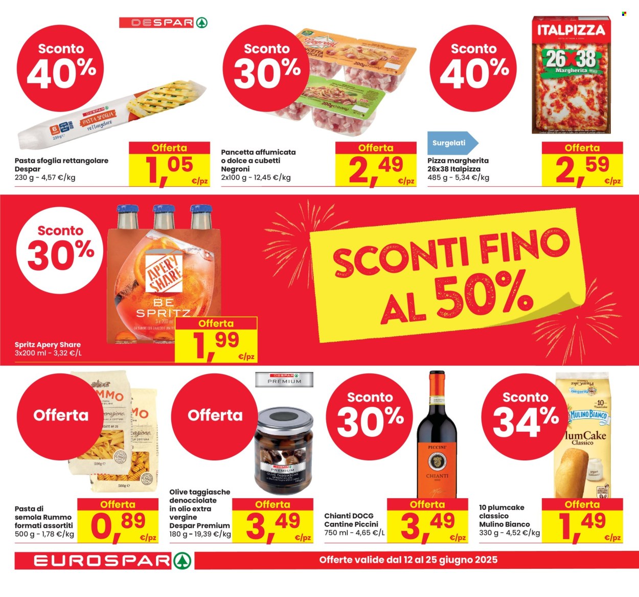 Volantino Eurospar - 12/6/2025 - 25/6/2025. Pagina 2