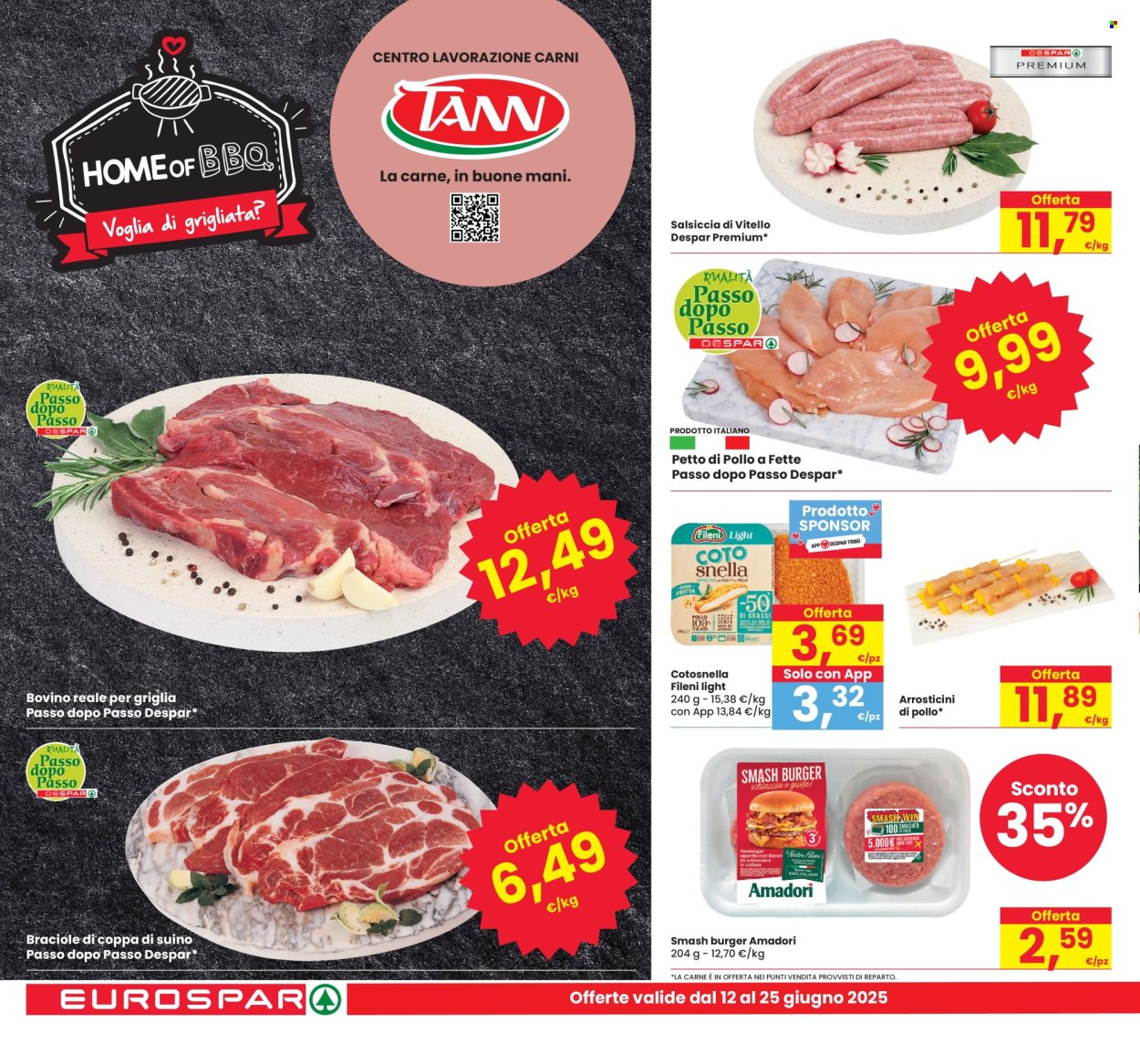 Volantino Eurospar - 12/6/2025 - 25/6/2025. Pagina 4