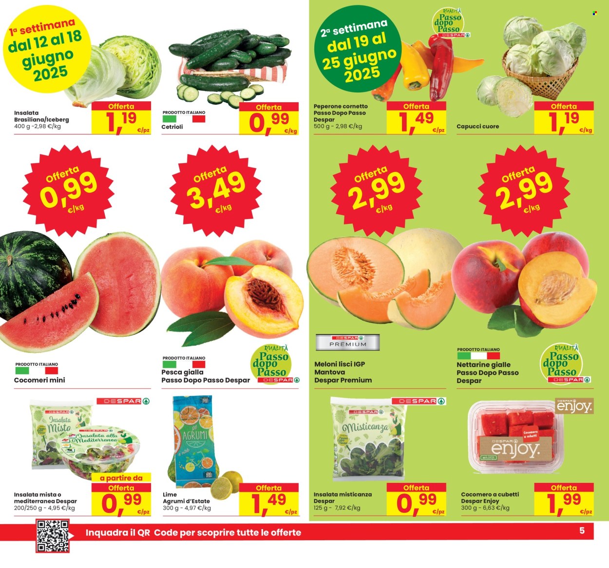 Volantino Eurospar - 12/6/2025 - 25/6/2025. Pagina 5