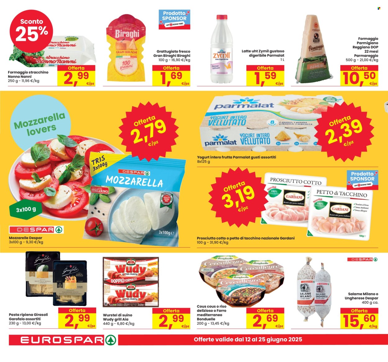 Volantino Eurospar - 12/6/2025 - 25/6/2025. Pagina 10