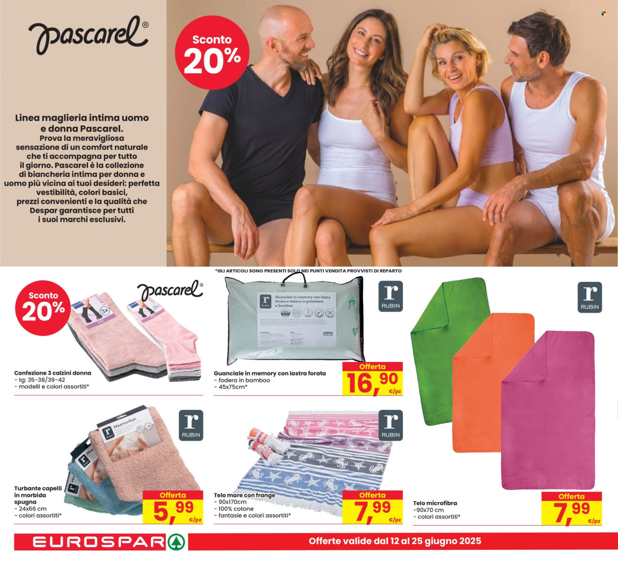 Volantino Eurospar - 12/6/2025 - 25/6/2025. Pagina 20