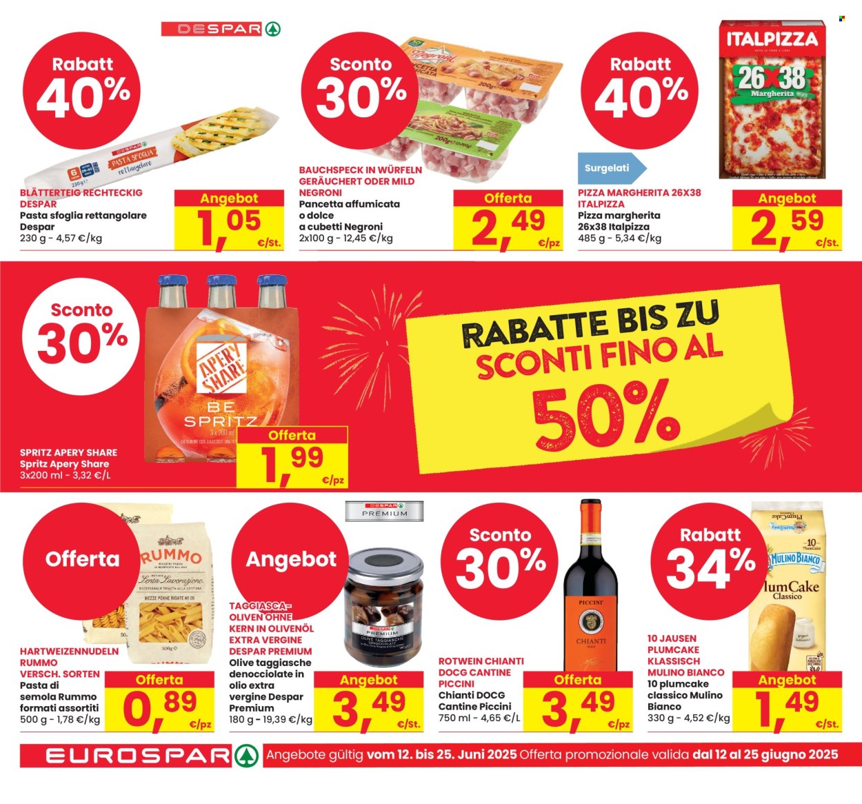 Volantino Eurospar - 12/6/2025 - 25/6/2025. Pagina 2