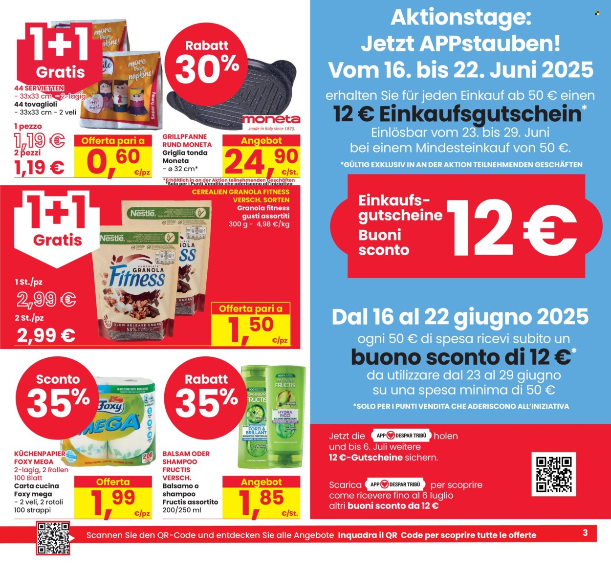Volantino Eurospar - 12/6/2025 - 25/6/2025. Pagina 3
