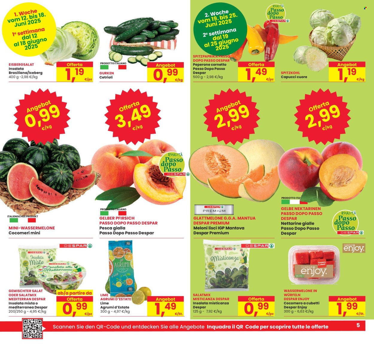 Volantino Eurospar - 12/6/2025 - 25/6/2025. Pagina 5